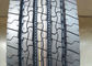 Reinforced 11R 22.5 Truck Tires , Low Rolling Resistance Tires 4 Zigzag Grooves
